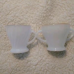 Anchor Hocking Fire King Sugar & Creamer